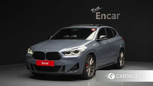 BMW X2 (F39) 2021 Небесно-голубой из Кореи