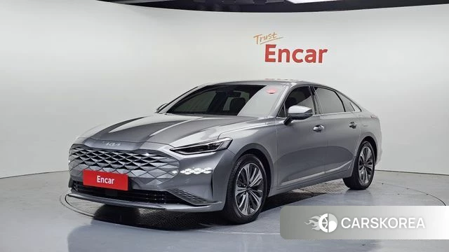 Kia K8 Hybrid 2022 Серебристо-серый из Кореи