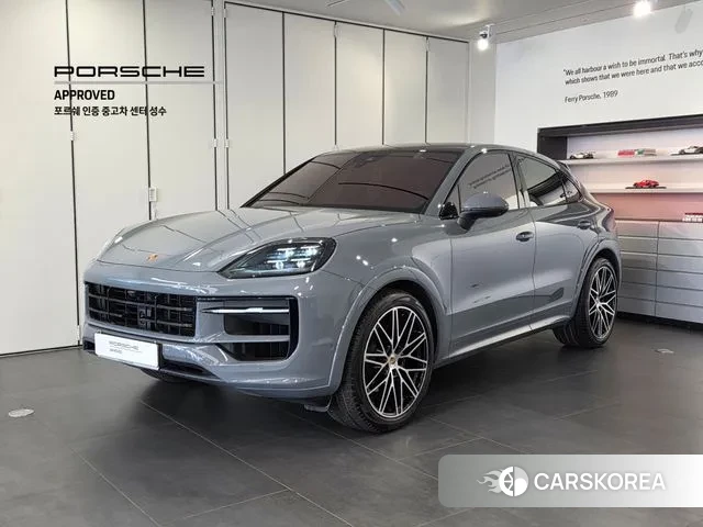 Porsche Cayenne (PO536) 2024 Синий из Кореи
