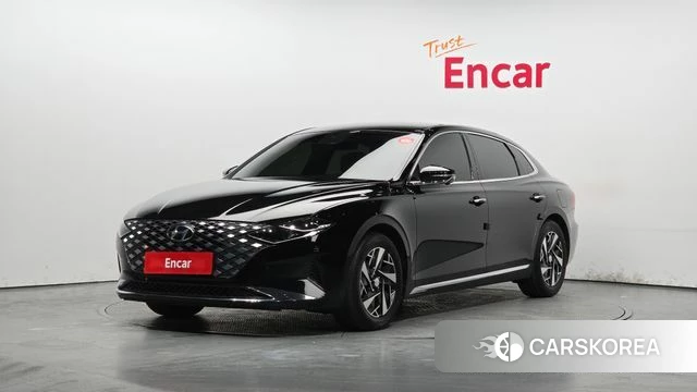 Hyundai The New Grandeur IG Hybrid 2020 Черный из Кореи