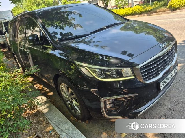 Kia The New Carnival 2020 Черный из Кореи