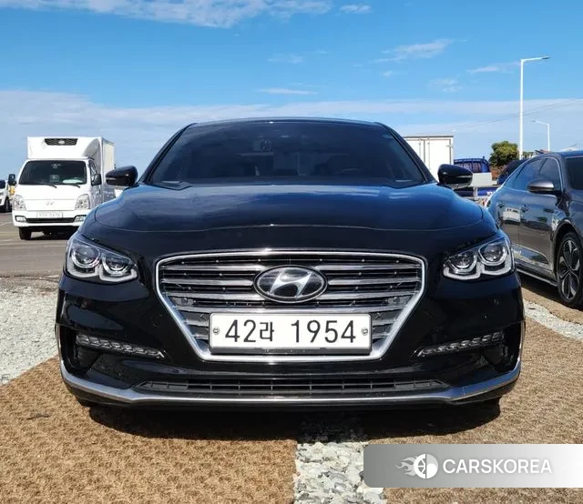 Hyundai Grandeur IG Hybrid 2019 Черный из Кореи