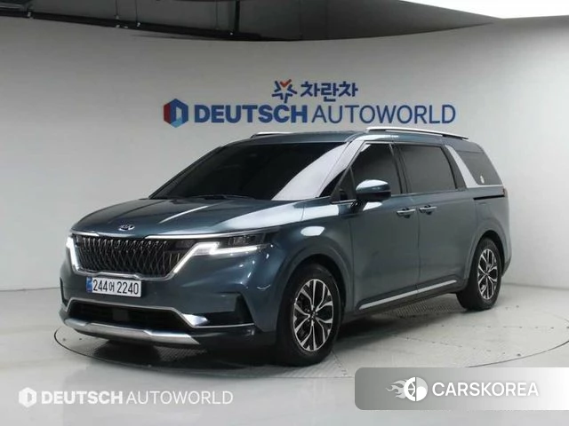 Kia Carnival 4th generation 2020 Синий из Кореи