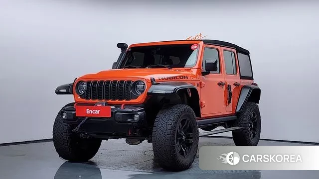 Jeep Wrangler (JL) 2020 Оранжевый из Кореи