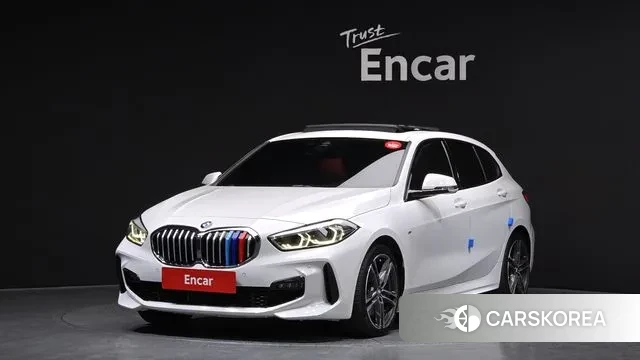 BMW 1 Series (F40) 2021 Белый из Кореи