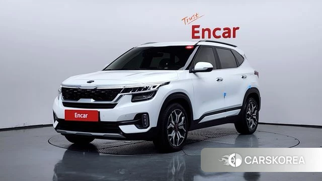 Kia Seltos 2021 Белый из Кореи