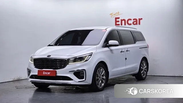 Kia The New Carnival 2019 Белый из Кореи