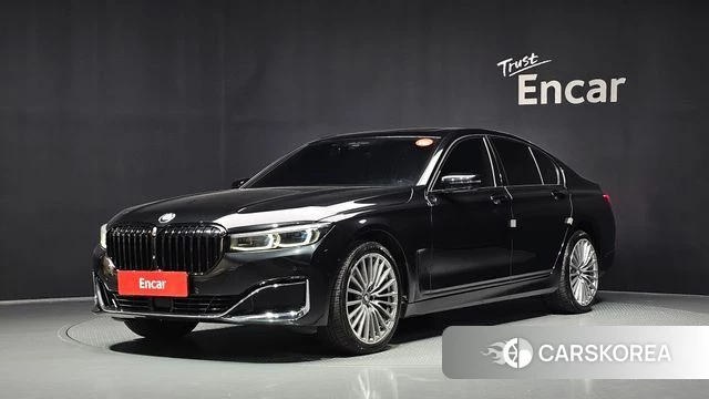 BMW 7 Series (G11) 2021 Черный из Кореи