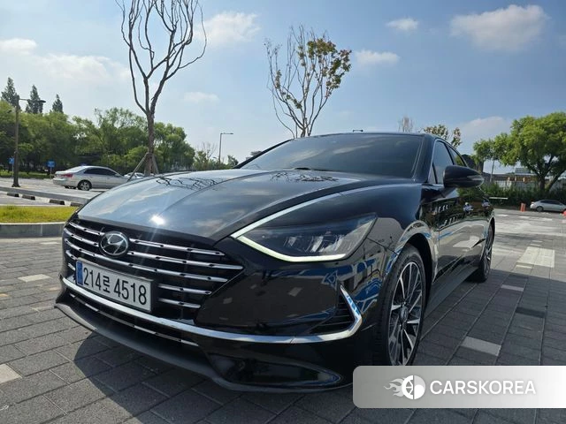 Hyundai Sonata Hybrid (DN8) 2022 Черный из Кореи