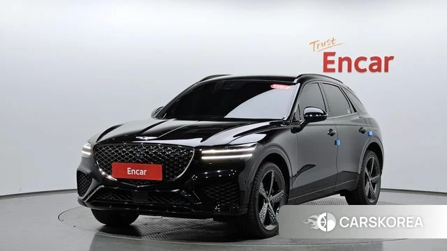 Genesis GV70 2021 Черный из Кореи