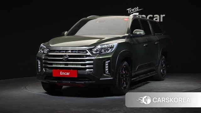 Ssangyong The New Rexton Sports Cannes 2021 Зеленый из Кореи