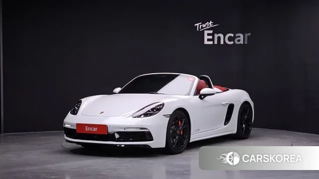Porsche 718 Boxster 2019 Белый из Кореи