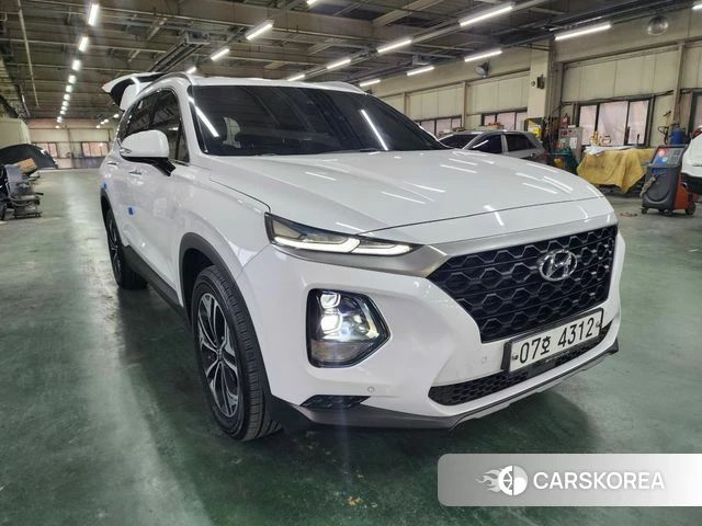 Hyundai Santa Fe TM 2018 Белый из Кореи
