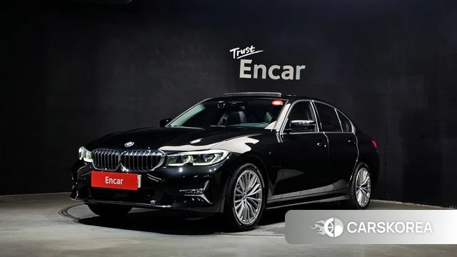BMW 3 Series (G20) 2021 Черный из Кореи