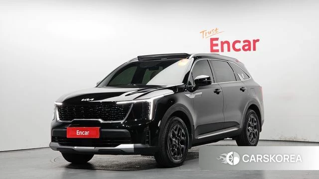 Kia The New Sorento 4th Generation 2024 Черный из Кореи