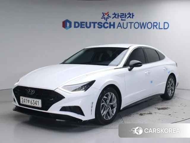 Hyundai Sonata (DN8) 2021 Белый из Кореи