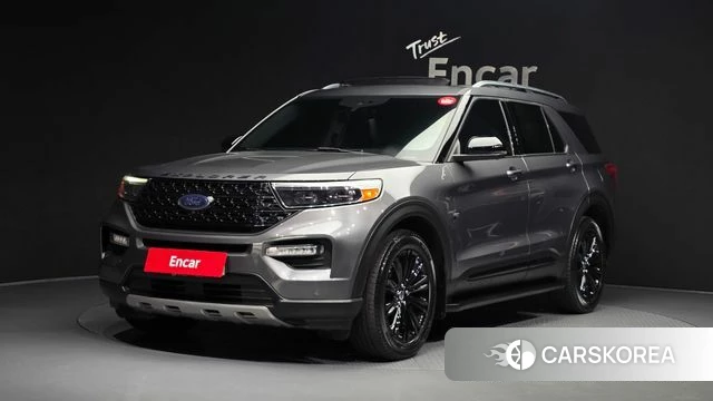 Ford Explorer 6th Generation 2021 Серый из Кореи