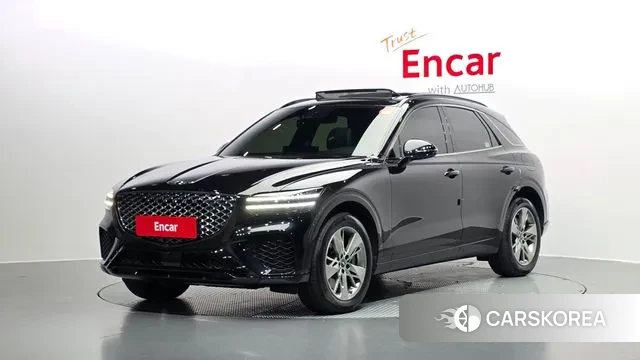 Genesis GV70 2022 Черный из Кореи