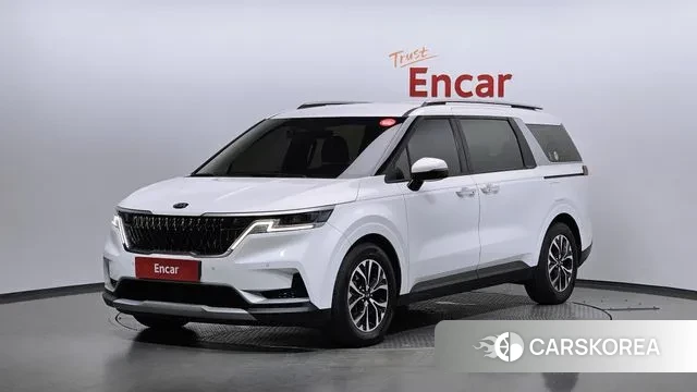 Kia Carnival 4th generation 2021 Белый из Кореи