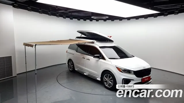 Kia The New Carnival 2019 Белый из Кореи