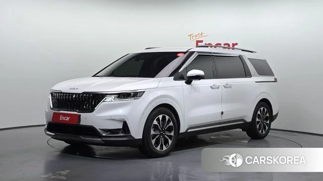 Kia Carnival 4th generation 2021 Белый из Кореи