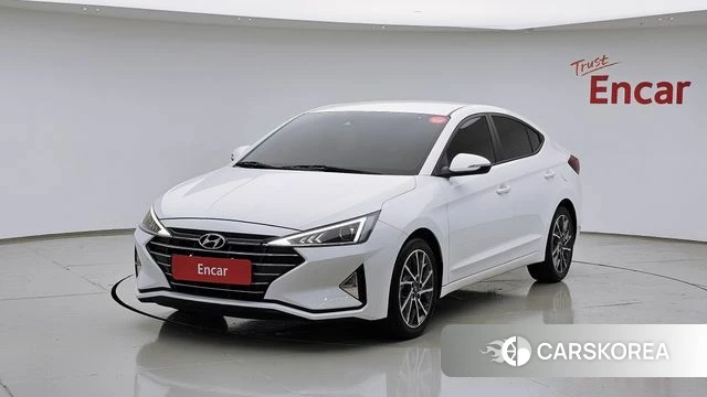Hyundai The New Avante AD 2019 Белый из Кореи