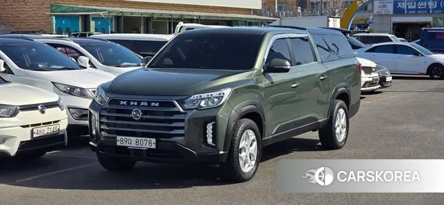 Ssangyong The New Rexton Sports Cannes 2021 Темно-зеленый из Кореи