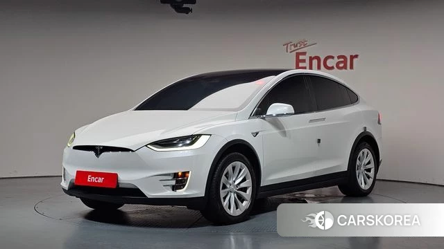 Tesla Model X 2020 Белый из Кореи