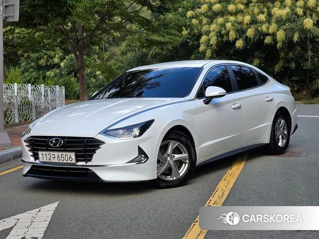 Hyundai Sonata (DN8) 2019 Белый из Кореи