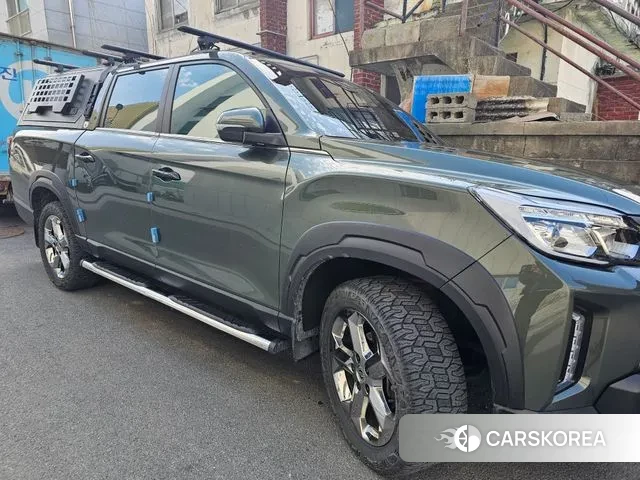 Ssangyong The New Rexton Sports Cannes 2023 Светло-зеленый из Кореи