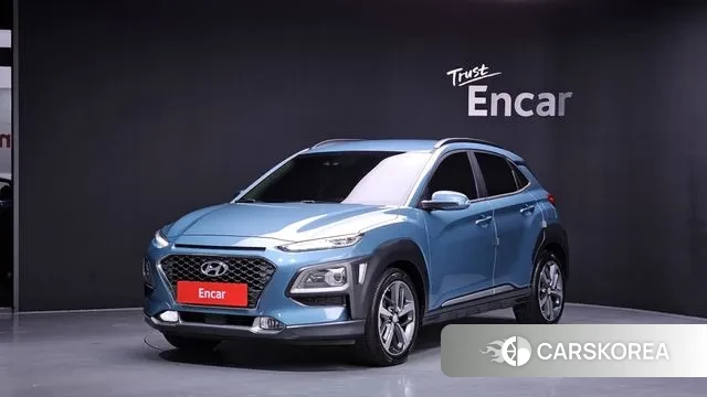 Hyundai Kona 2018 Синий из Кореи