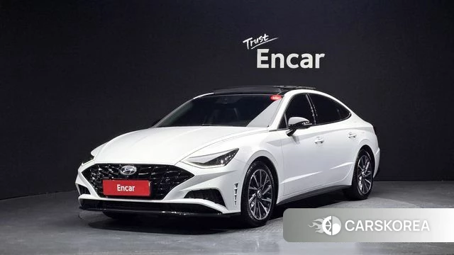 Hyundai Sonata (DN8) 2022 Белый из Кореи