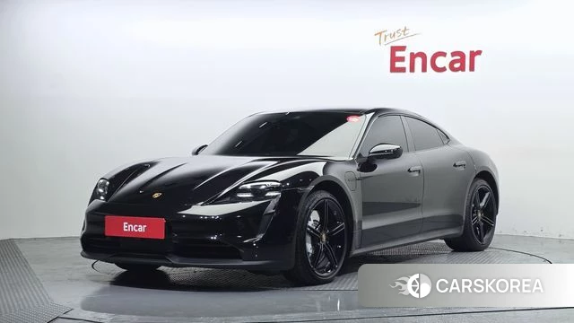 Porsche Taycan 2021 Черный из Кореи