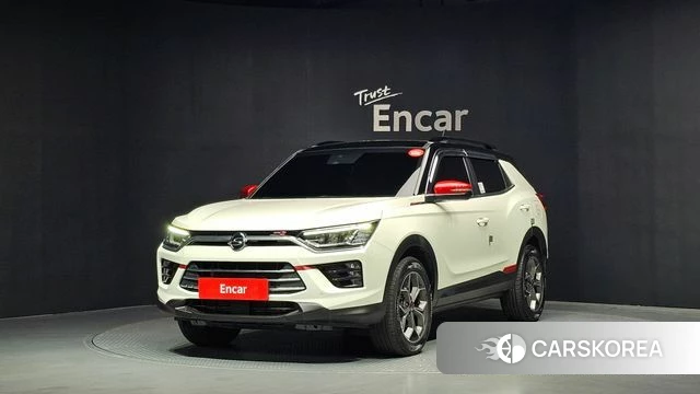 Ssangyong Beautiful Korando 2021 Белый из Кореи