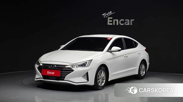 Hyundai The New Avante AD 2019 Белый из Кореи