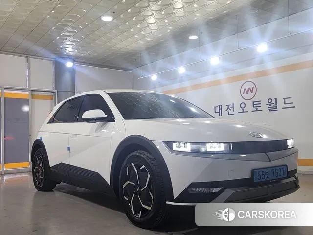 Hyundai Ionic 5 2021 Белый из Кореи