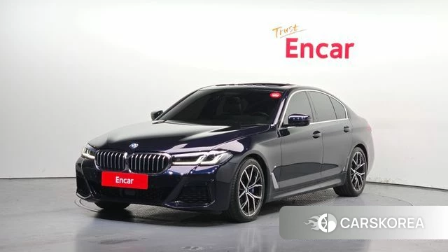 BMW 5 Series (G30) 2023 Черный из Кореи
