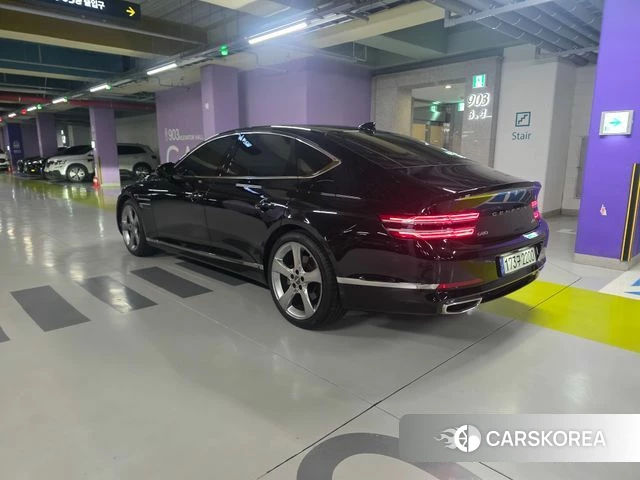 Genesis G80 (RG3) 2020 Черный из Кореи