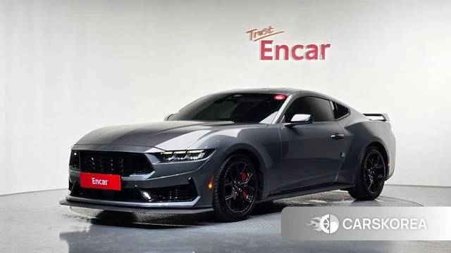 Ford Mustang 7th Generation 2024 Серый из Кореи
