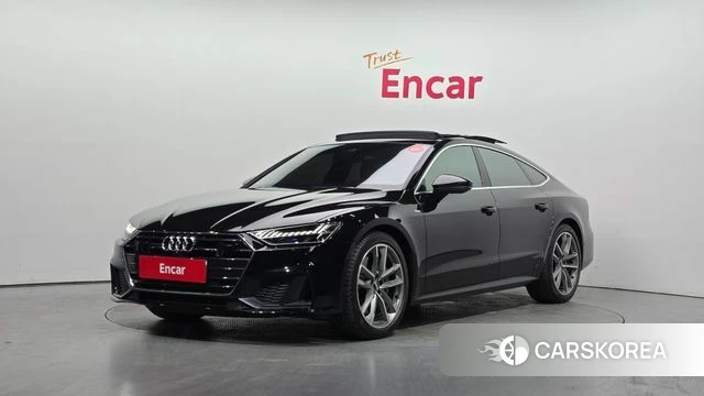 Audi A7 (4K) 2020 Черный из Кореи