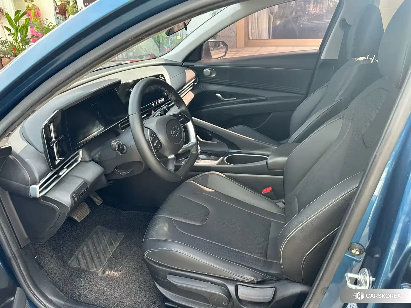 Hyundai Elantra 2022 Синий из Китая