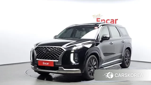 Hyundai Palisade 2022 Черный из Кореи