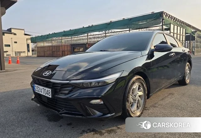 Hyundai The New Avante (CN7) 2025 Черный из Кореи