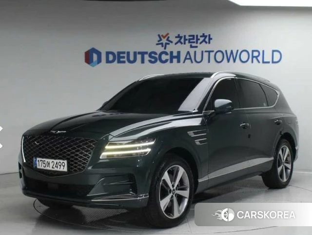Genesis GV80 2021 Зеленый из Кореи