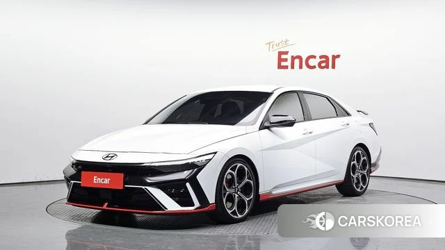 Hyundai The New Avante (CN7) 2025 Белый из Кореи