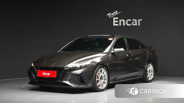 Hyundai Avante (CN7) 2021 Серый из Кореи