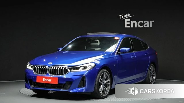 BMW 6 Series GT (G32) 2020 Синий из Кореи
