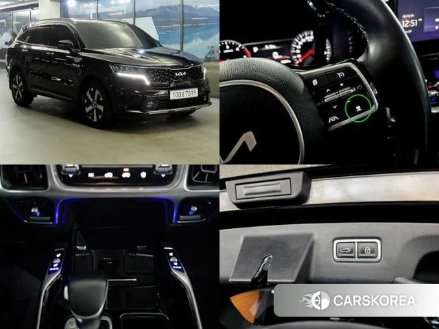 Kia Sorento 4th Generation 2022 Черный из Кореи