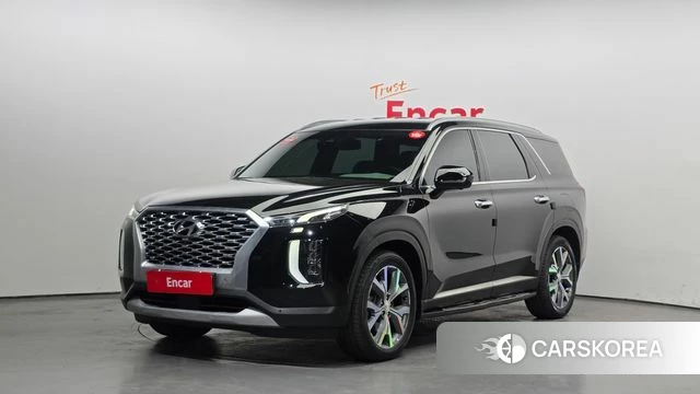 Hyundai Palisade 2021 Черный из Кореи