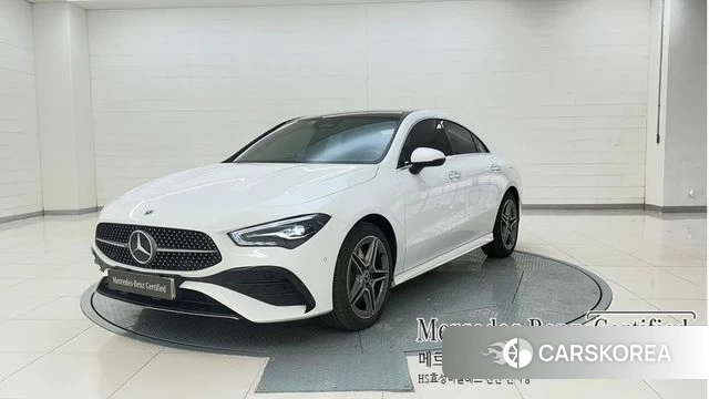 Mercedes-Benz CLA-Class C118 2025 Белый из Кореи